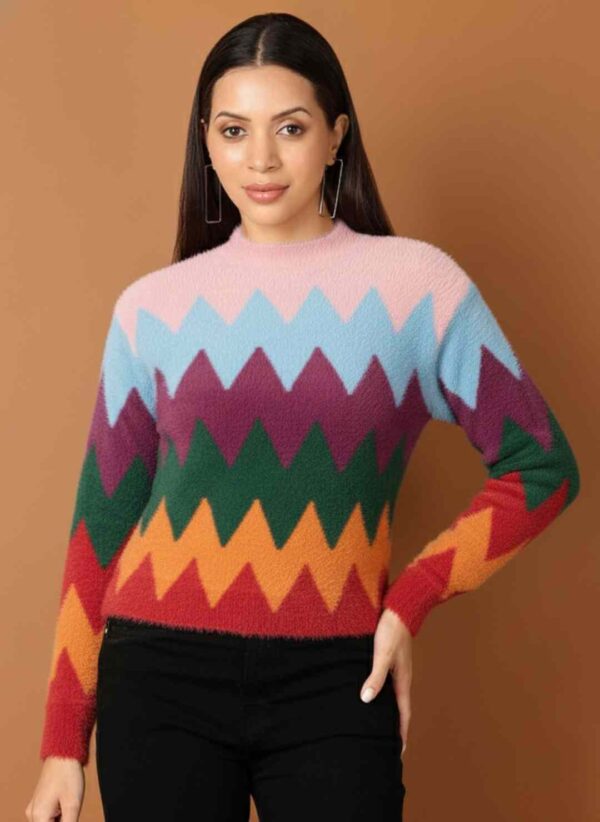Women Printed Pullover