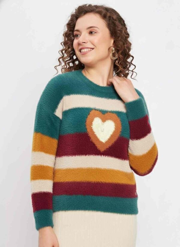 Women Solid Pullover