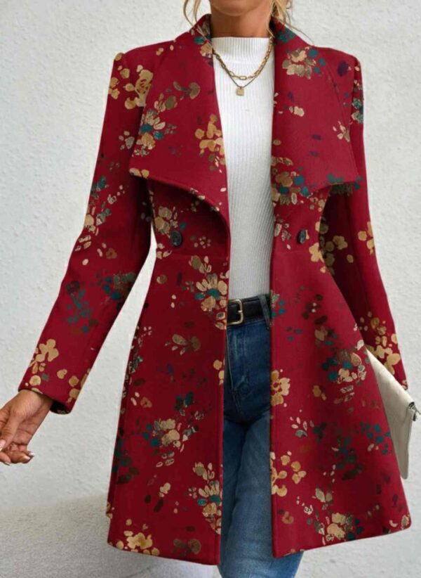 Women Double-Breasted Overcoat